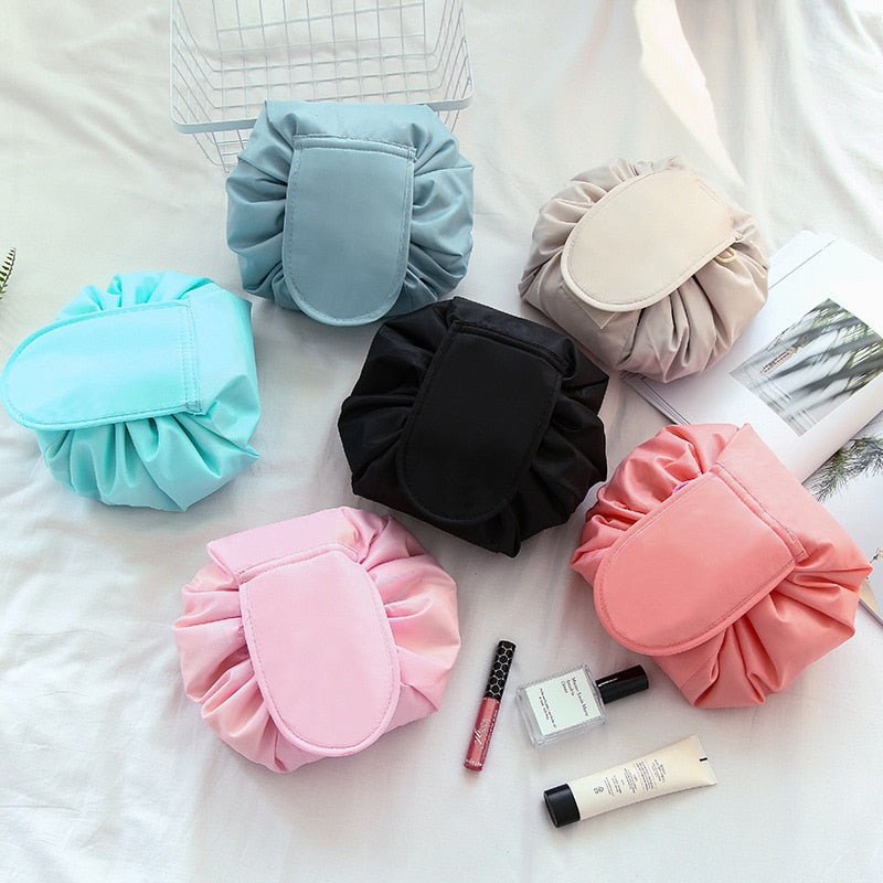 Drawstring Cosmetic Storage Makeup Bag Organizer