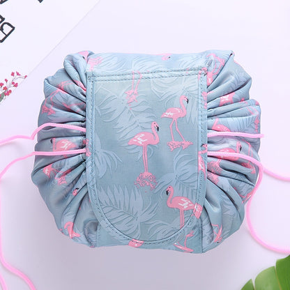 Drawstring Cosmetic Storage Makeup Bag Organizer