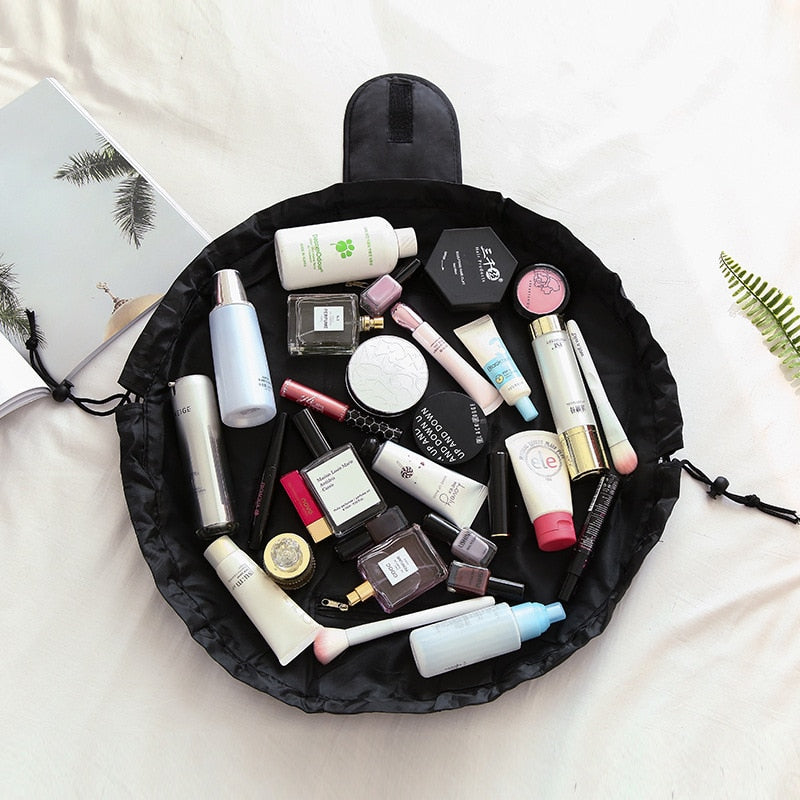 Drawstring Cosmetic Storage Makeup Bag Organizer